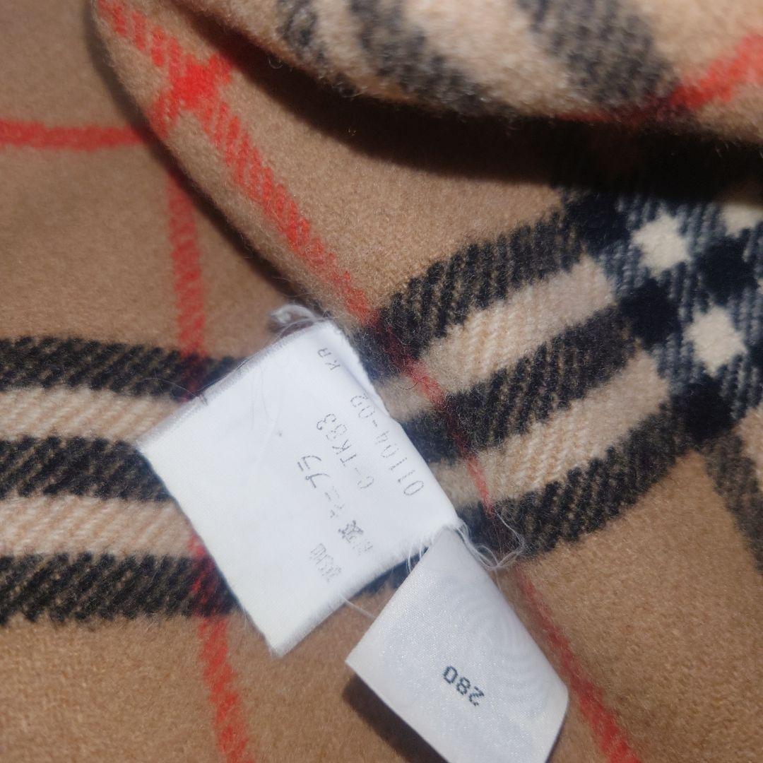 バーバリーズ　ダブルチェスター ピーコート 大きいサイズ　ノバチェック