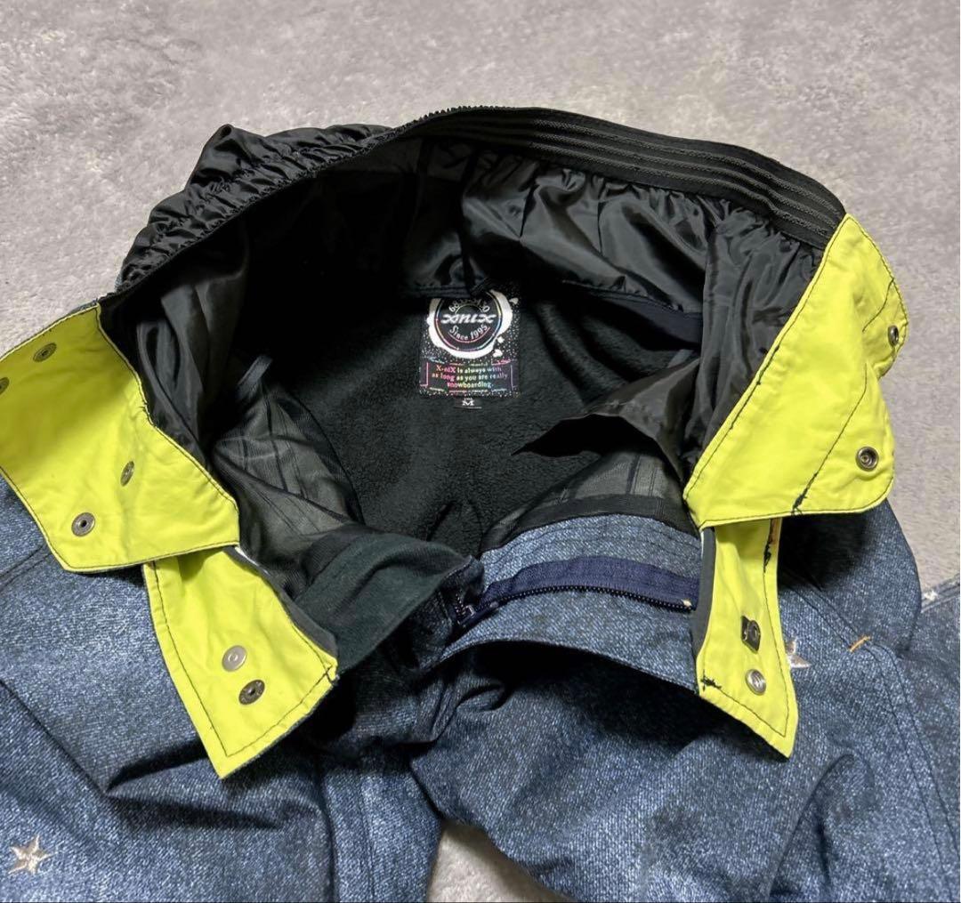 エクスニクスX-nixメンズスキースノーボードウェア上下セットアップ