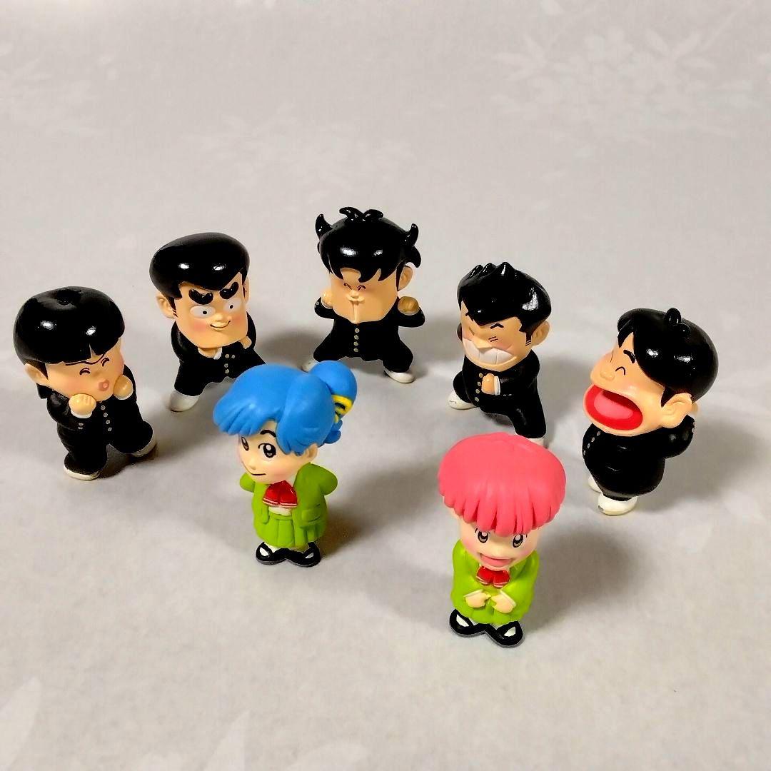 ☆ハイスクール奇面組☆フィギュア☆おまけ付☆昭和レトロ☆ソフビ