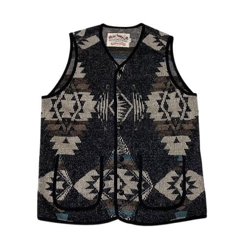 ラスト定価119900円 CALEE ビーチクロスジャケット&ベストセット 黒L