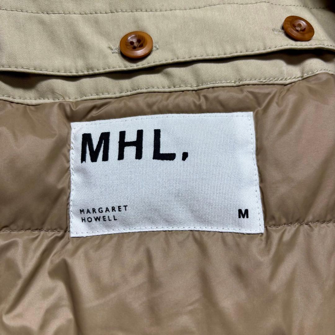 ✨MHL ステンカラー コート ダウンライナー 着脱可 ベージュ オールシーズン