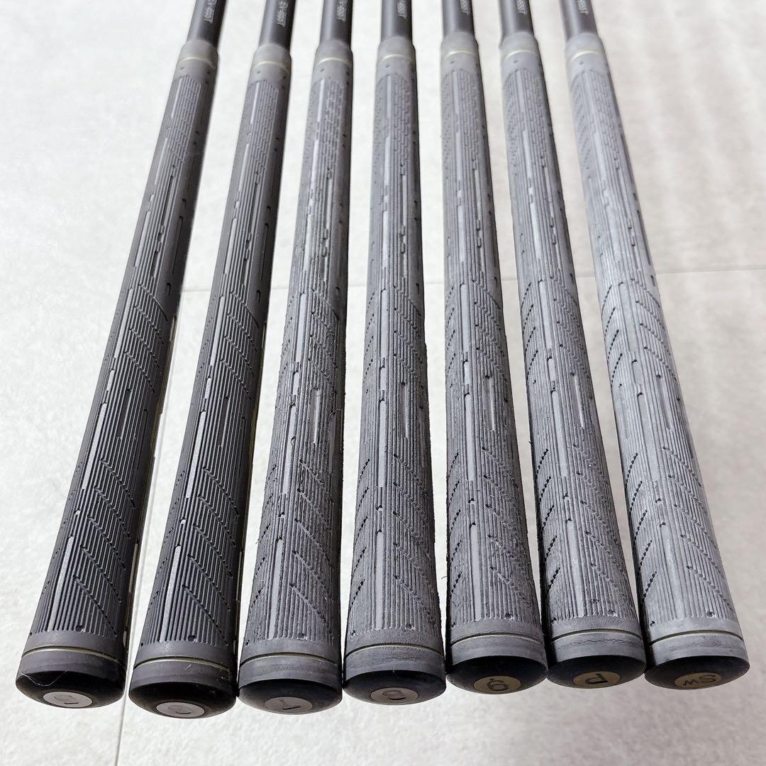 V973 美品 プロギア CT-505c CT-505D アイアンセット 7本 RED 505 | PRGR