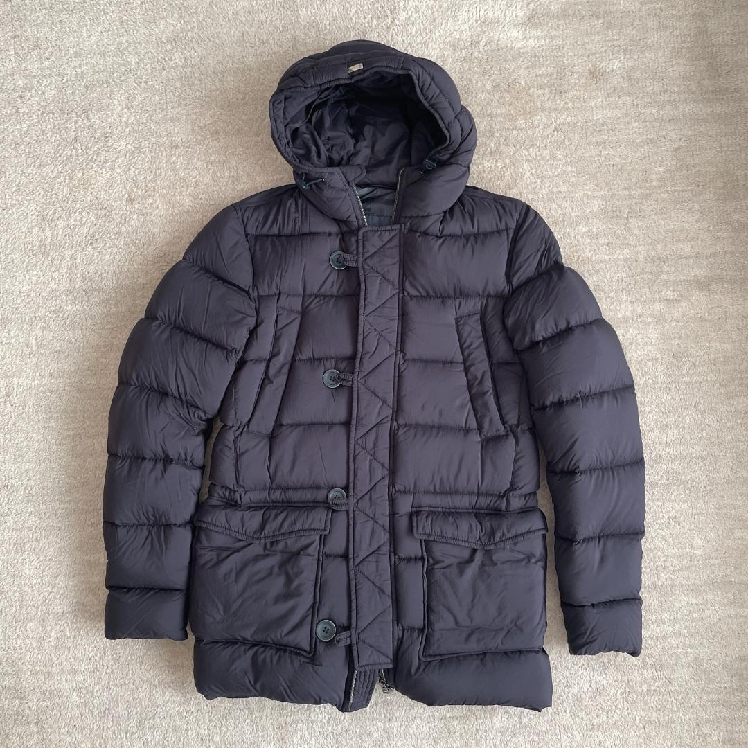 HERNO（ヘルノ） ダウンパーカ 42 ダークネイビー 軽量 防寒