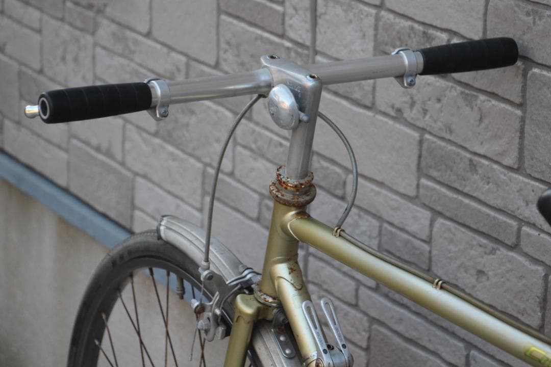 引き取り限定♪フジ♪フェザーCOMPO♪FUJI♪クロモリフレーム♪ビンテージ♪