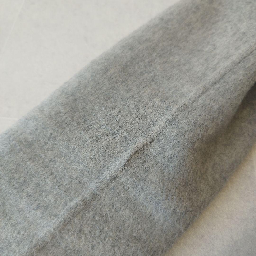 カシミヤブレンド Theory ダブルフェイストレンチコート ロングベルテッド