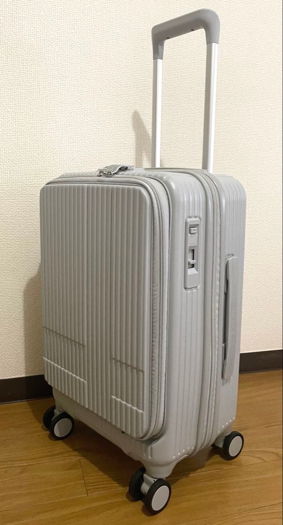 innovator スーツケース 38L グレー ストーン