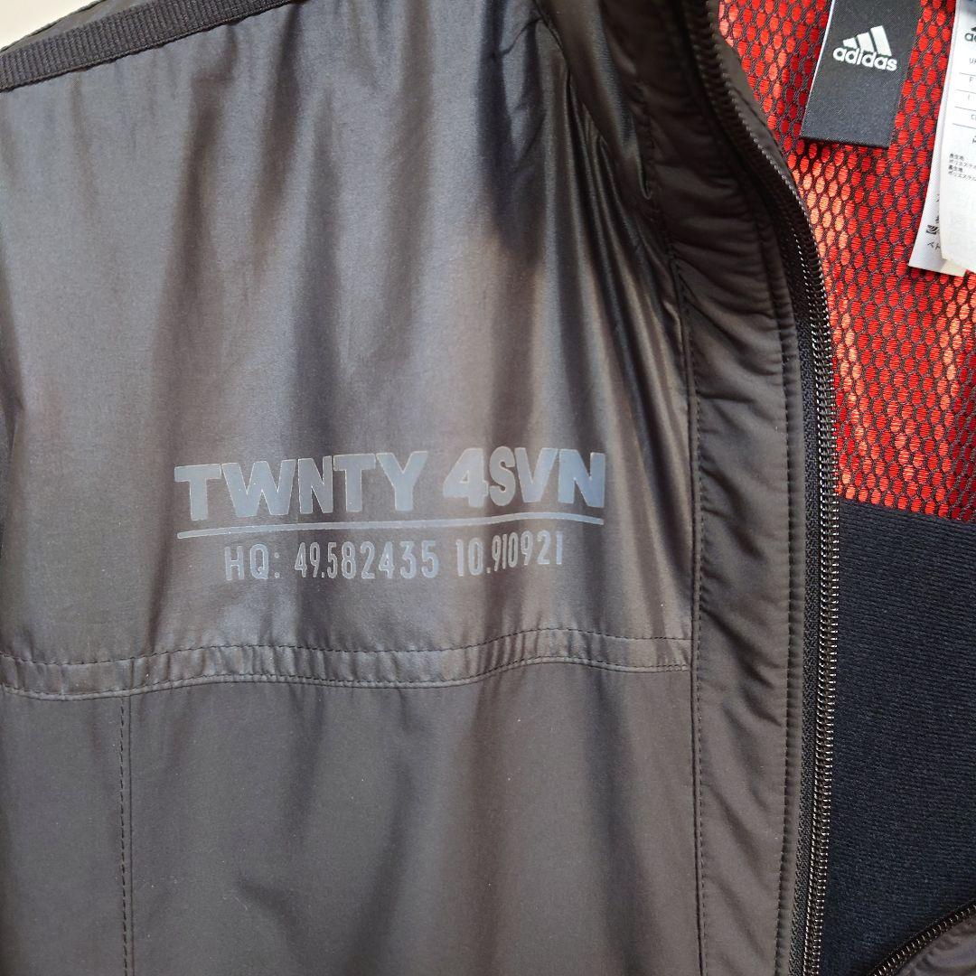 adidas TWNTY 4SVN ナイロン セットアップ ブラックBLACK - メルカリ