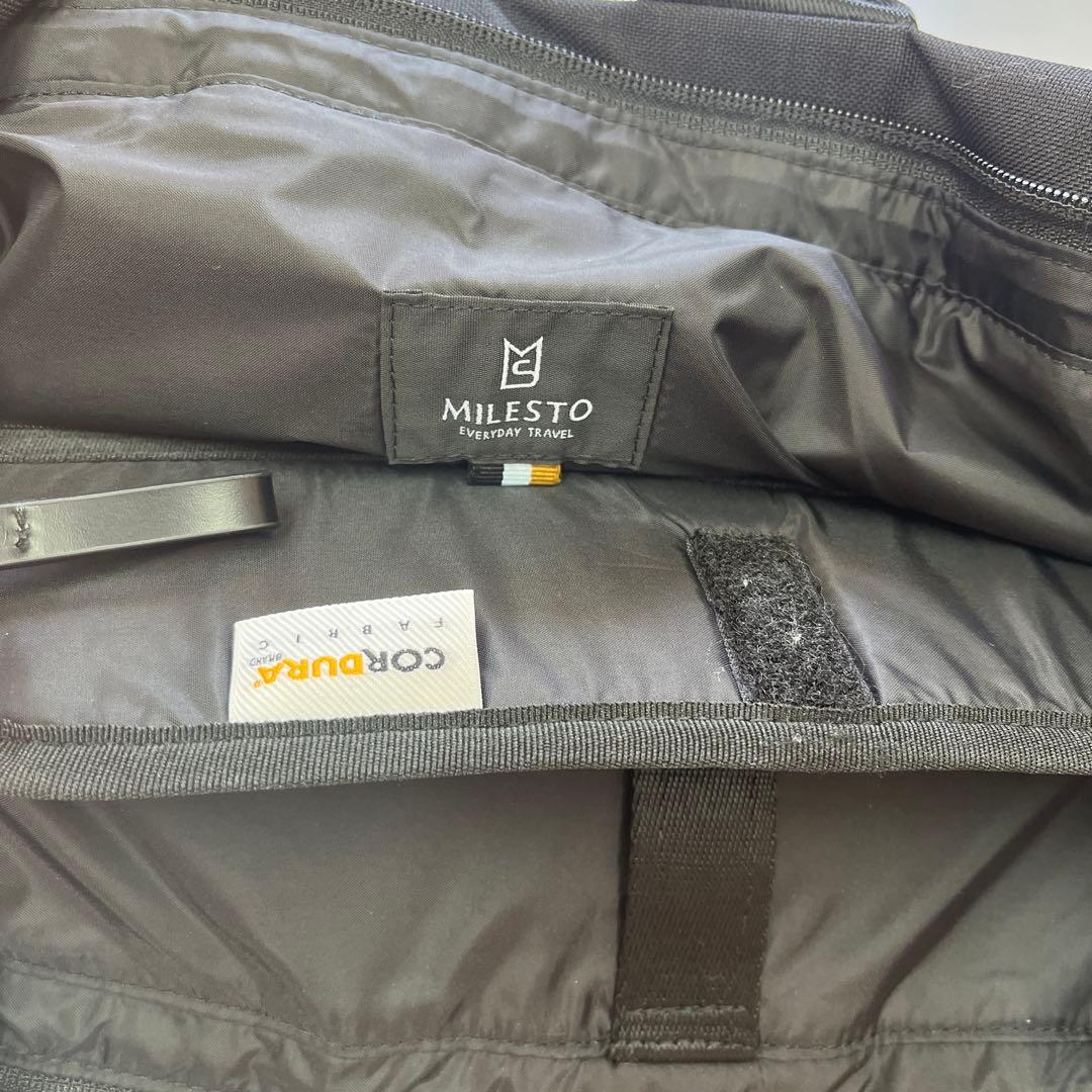 美品！！MILESTO ミレスト　STLAKT バックパック M ブラック