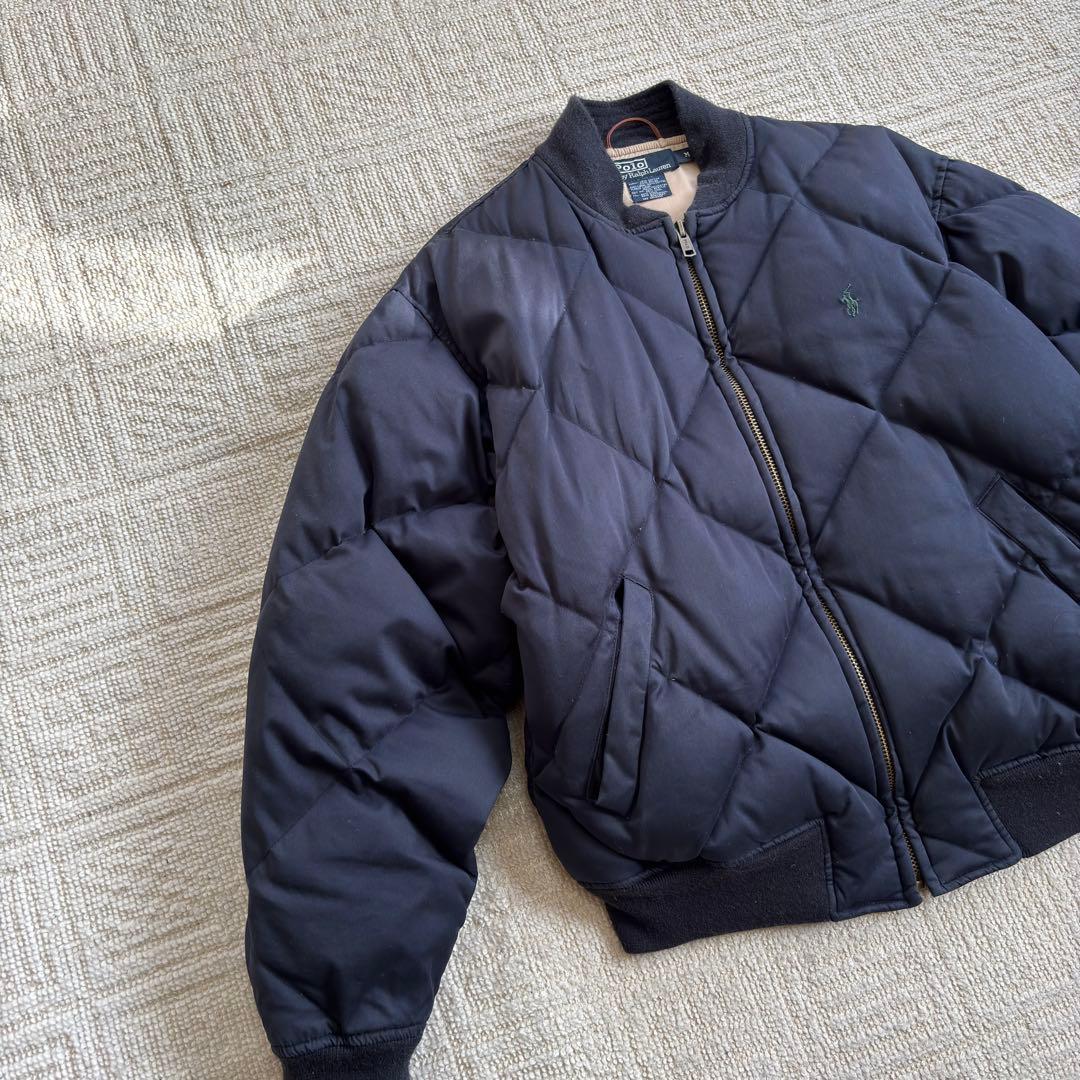90s ralph lauren スカイライナー ダイヤカット ダウンジャケット