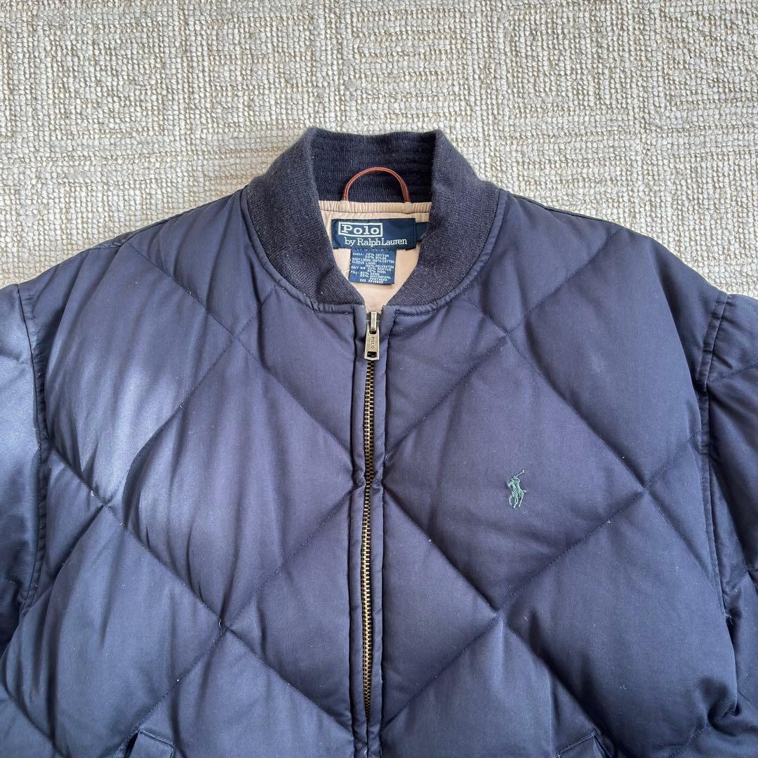 90s ralph lauren スカイライナー ダイヤカット ダウンジャケット