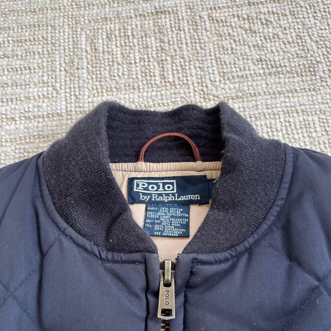 90s ralph lauren スカイライナー ダイヤカット ダウンジャケット