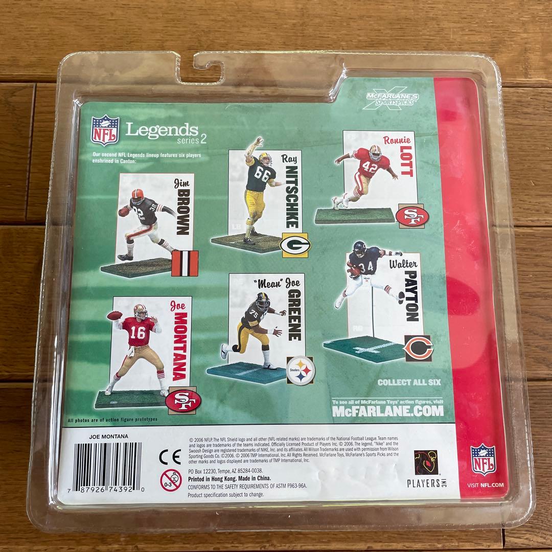 Joe Montana 49ERS フィギュア Legends Series 2