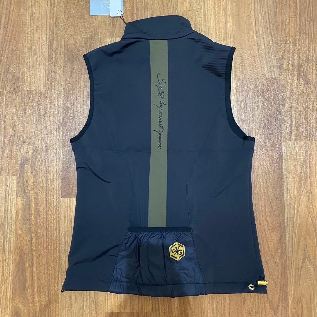 【SY32 SWEET YEARS】レディース フリースベスト S ブラック