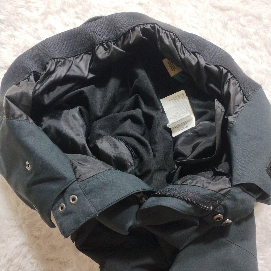 【未使用級】ROXY　スノーボードウェア　スキー　薔薇　ウィンタースポーツ　黒