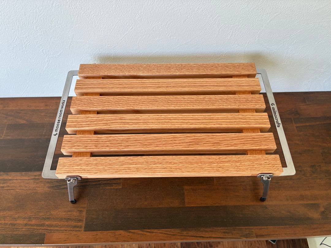 moose room works × asimocraftsテーブル+専用ケース セール