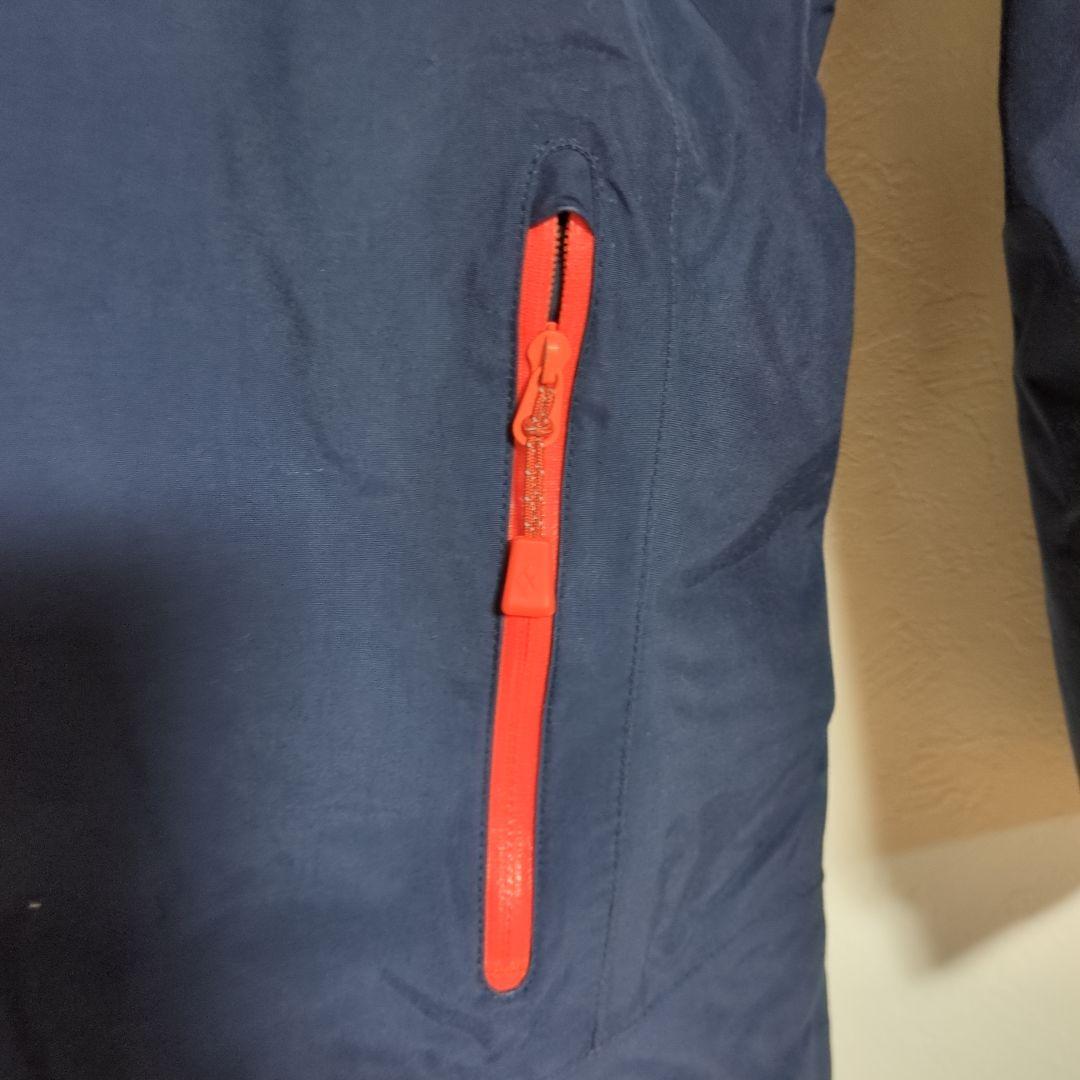 mont-bell 子ども用スキーウェア ネイビー/オレンジ