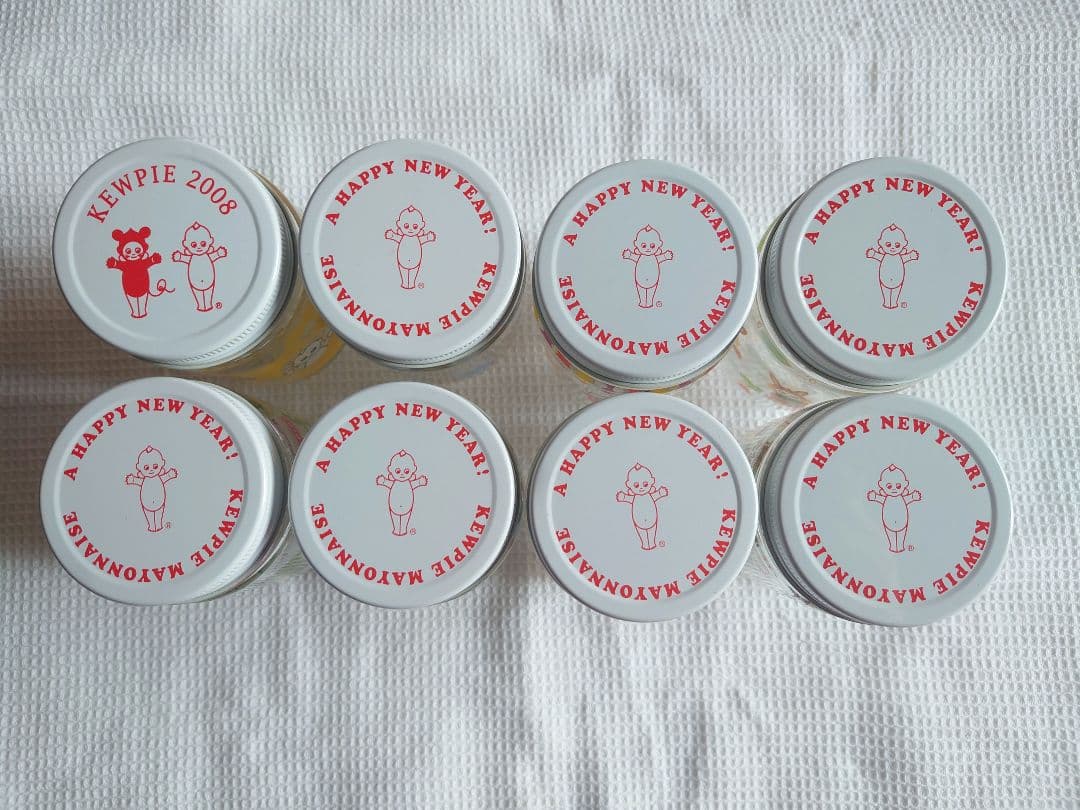 キューピーマヨネーズ 空き瓶 干支シリーズ18年分 コンプリートバラ