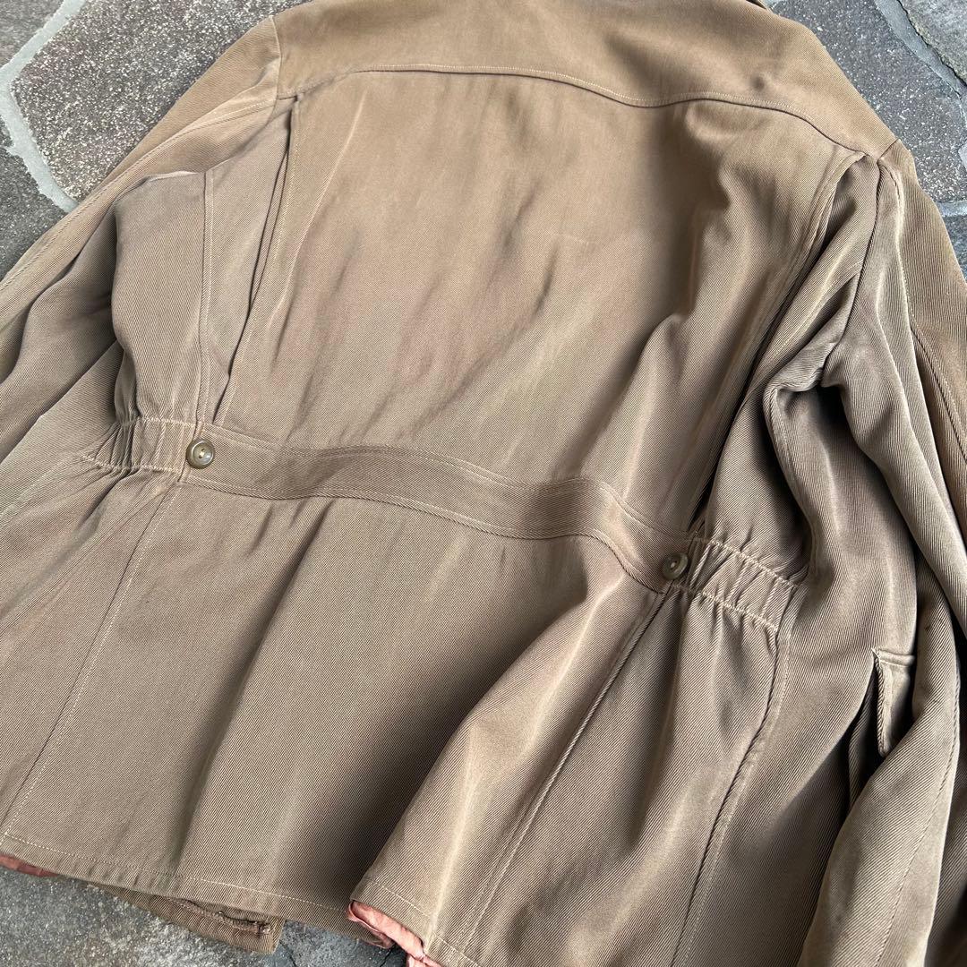 1950s-1960s レーヨンギャバジン　スポーツjkt vintage