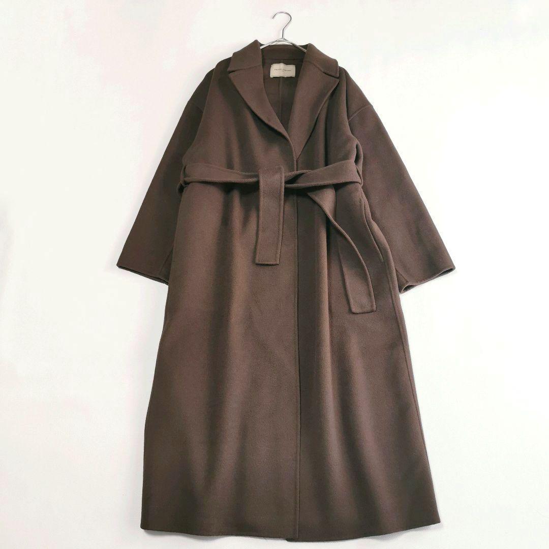 美品✨ユナイテッドアローズ UBCB W/AG リバーコート アンゴラ混 36