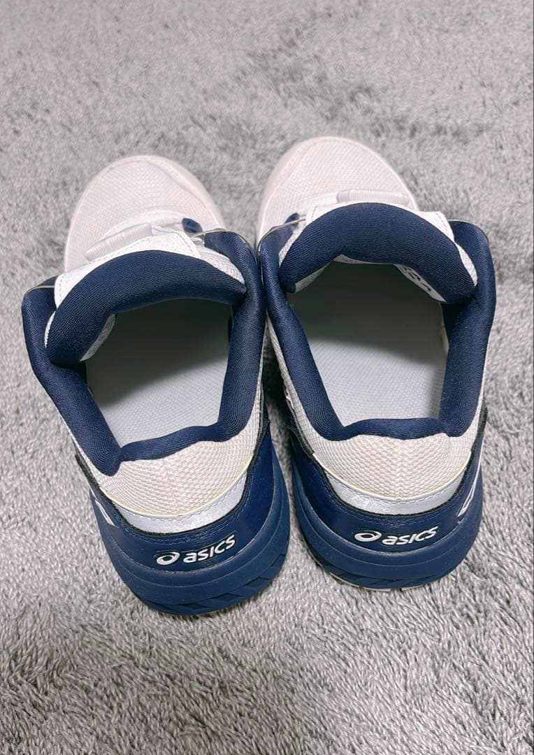 アシックス　安全靴 BOA JSAA A種先芯 ホワイト/ピーコート22,5cm