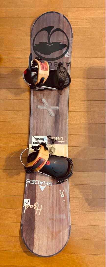 HEAD TRUE スノボ2点セット RIDE ビンディング付