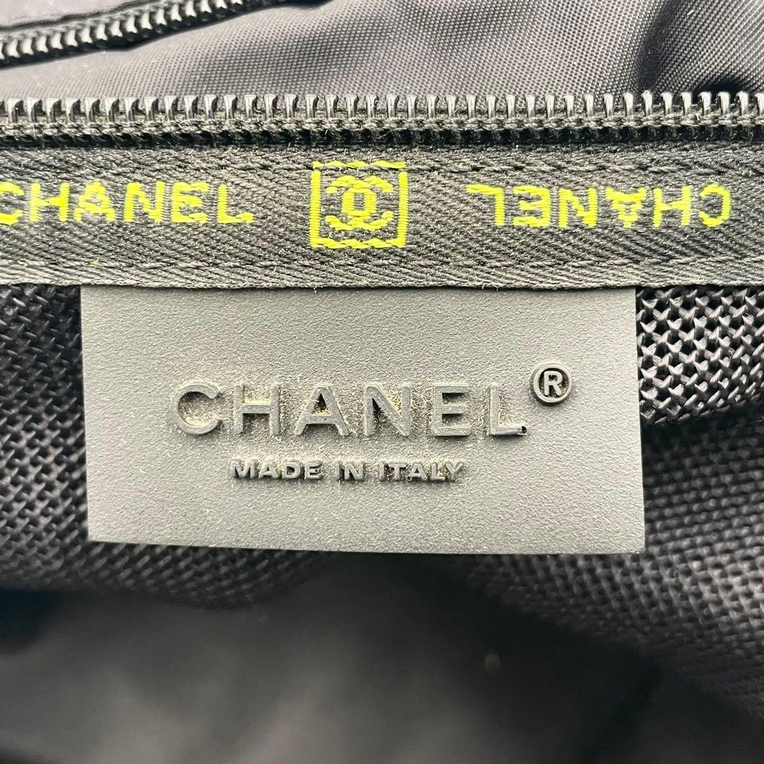 【美品】CHANEL シャネル スポーツ ナイロン バッグパック リュック 黒