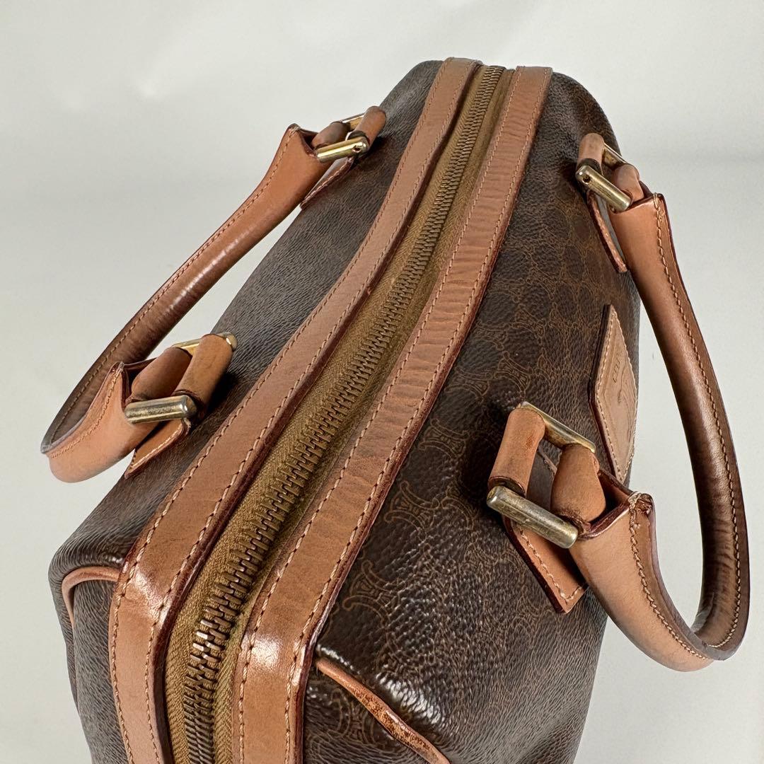 CELINE　ミニボストン　ハンドバッグ　マカダム ショルダー　2WAY　M13