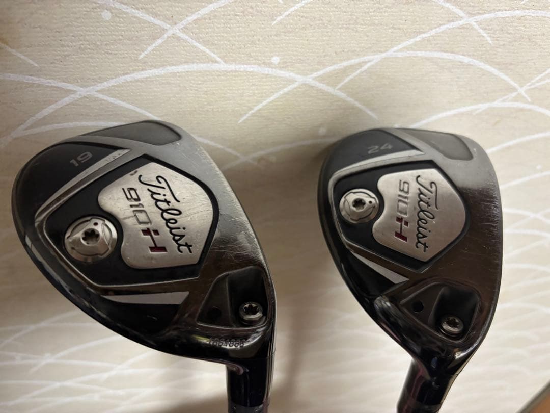 Titleist 910H ユーティリティクラブ 19度 24度 - メルカリ