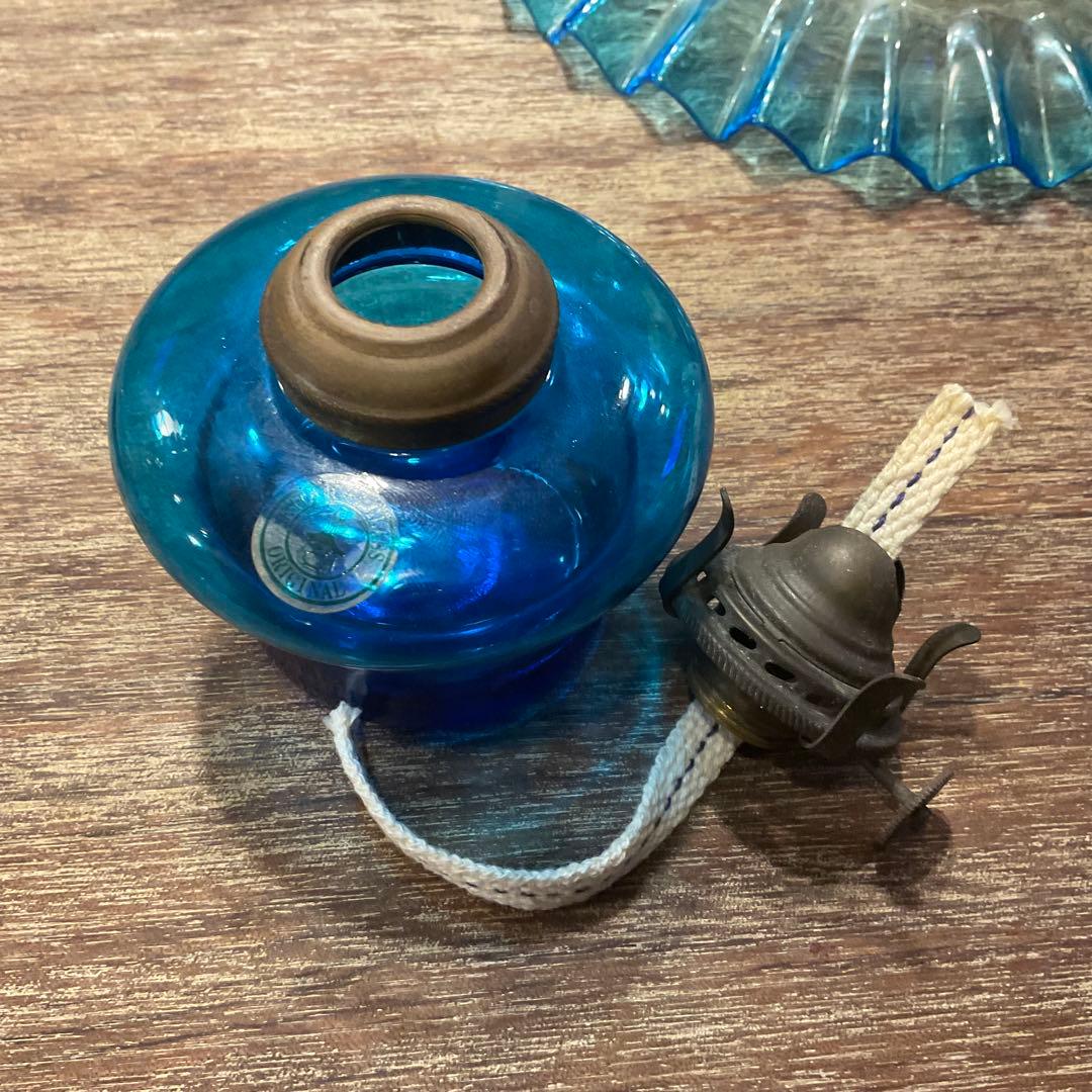 北一硝子 オイルランプ アンティーク 吊りランプ 現状渡し