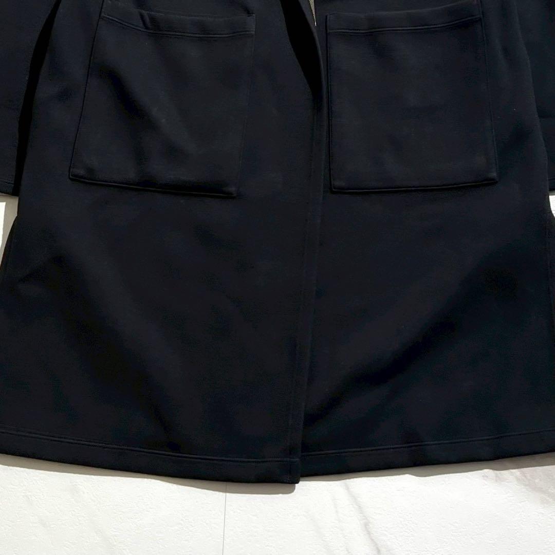 美品 ブルーレーベルクレストブリッジ チェックリバーシブルダンボールコーディガン