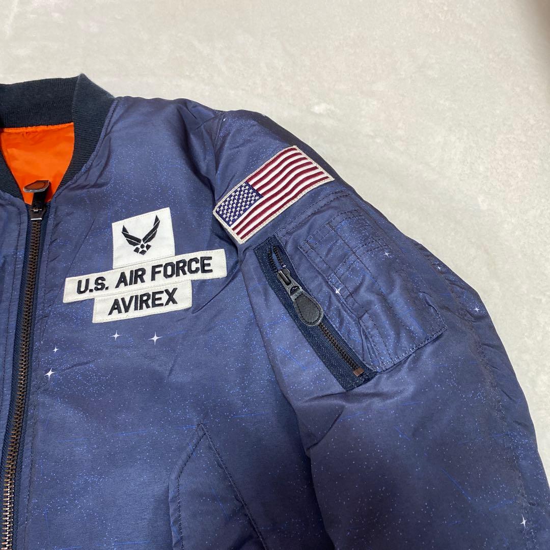 avirex スペースコマンド　フライトジャケット　MA-1 XL