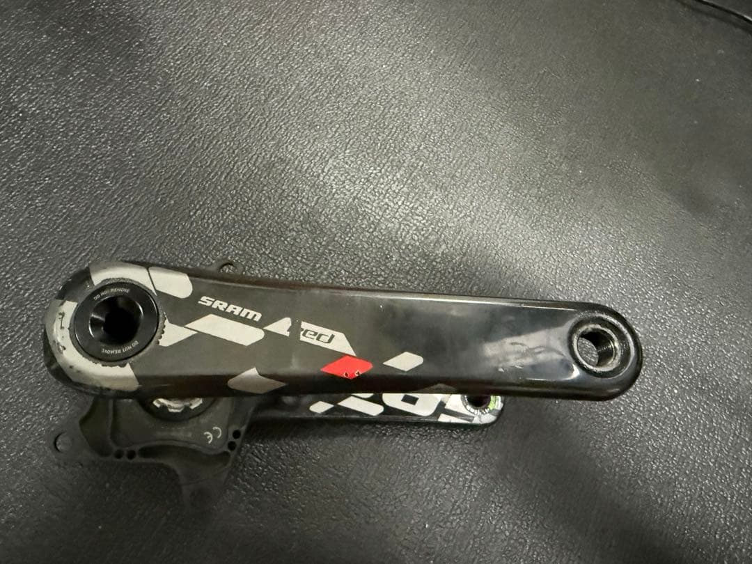 SRAM RED パワーメーター付きクランクセット 172.5mm φ30