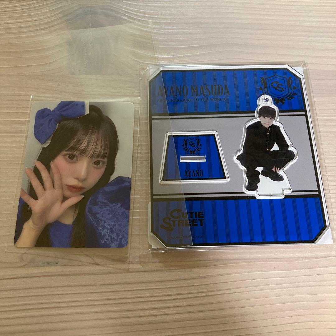♡*様 CUTIE STREET トレカ 増田彩乃 アクスタ 男装 - メルカリ