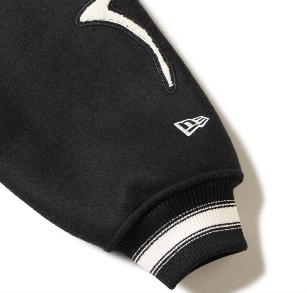 NEW ERA メルトン ヴァーシティジャケット 岡本太郎 スタジャン　X L