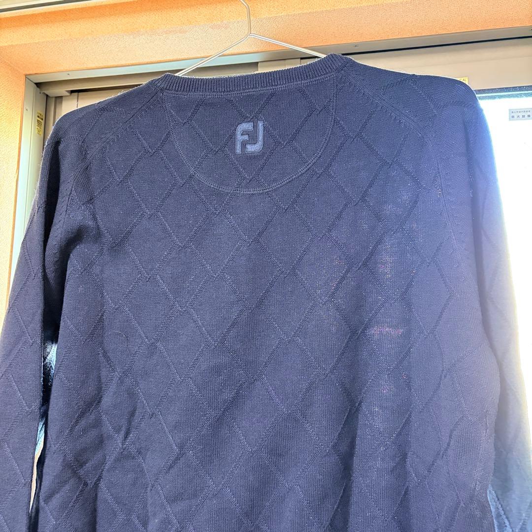 FJ ストライプ長袖ポロシャツとセーターセット