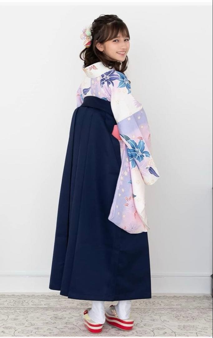 キョウエツ 簡易袴160 小学生　卒業式　3点セット