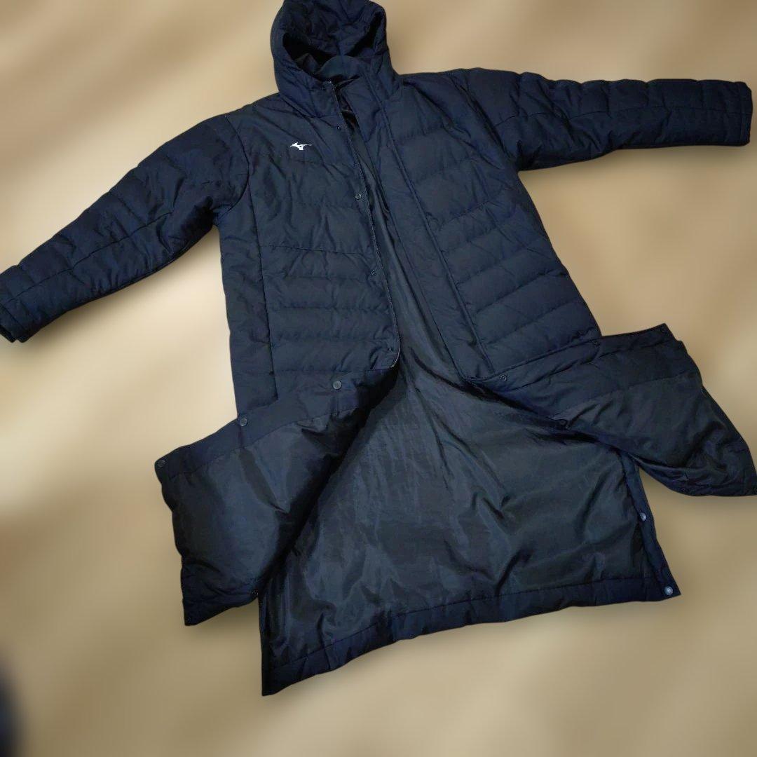 ミズノブラック ベンチコート 楽天市場】ベンチコート（ブランドミズノ）の通販