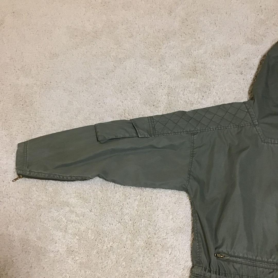 black means ブラックミーンズ　ライダース　モッズコート　モスグリーン