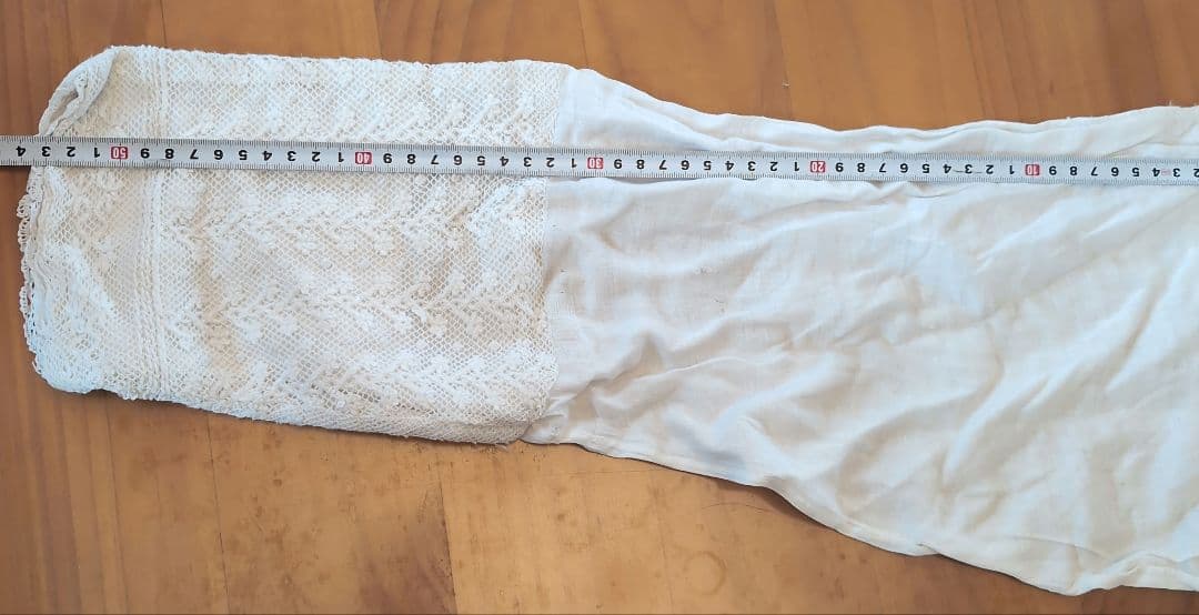 フランスアンティークワンピース　フランスアンティークレース