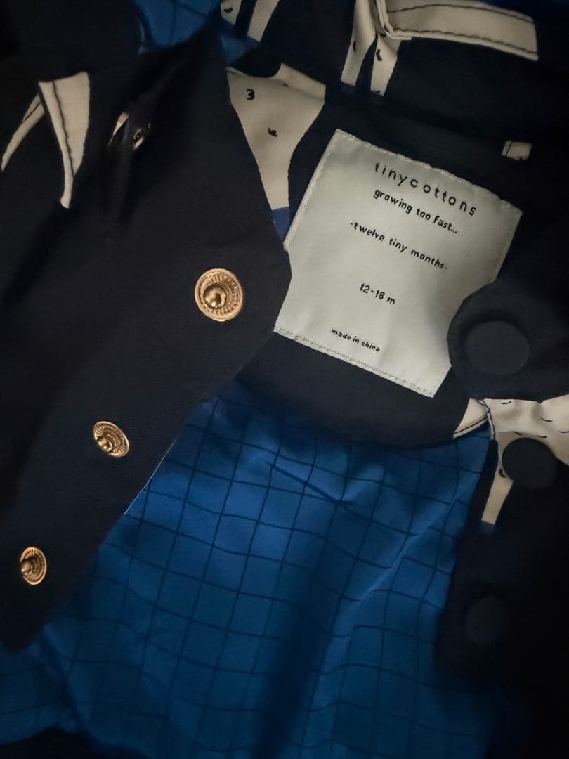 【美品】tinycottons アルパカ柄スキーウェア 12-18ヶ月