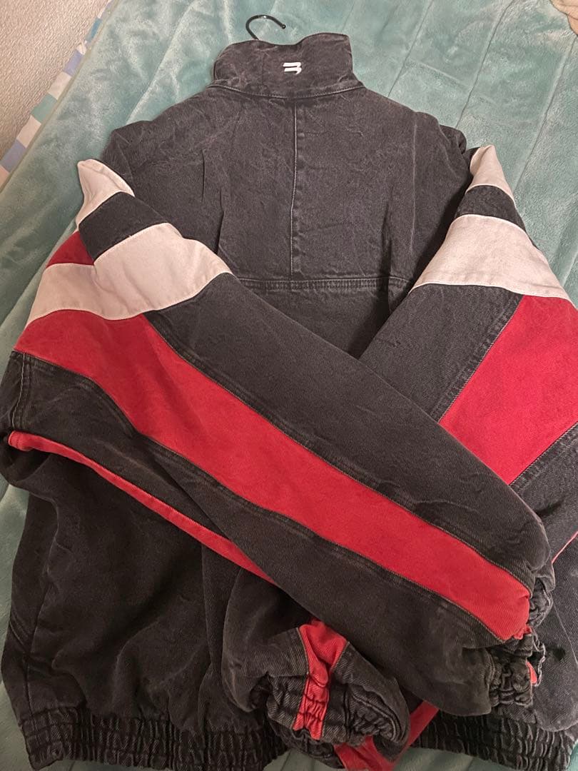 コムドットやまと着用] BALENCIAGA デニム トラックジャケット - メルカリ