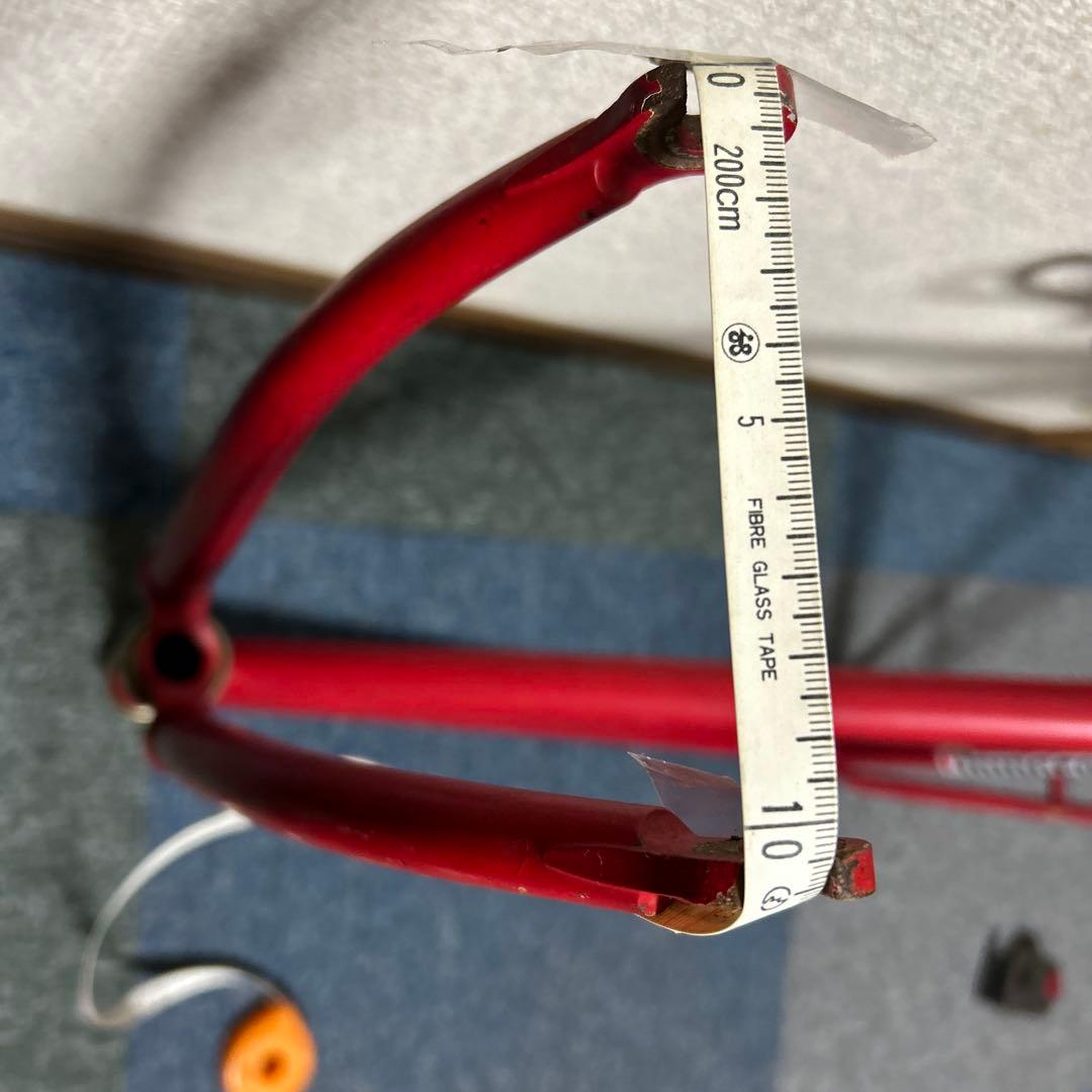 シングルスピードフレーム レッド