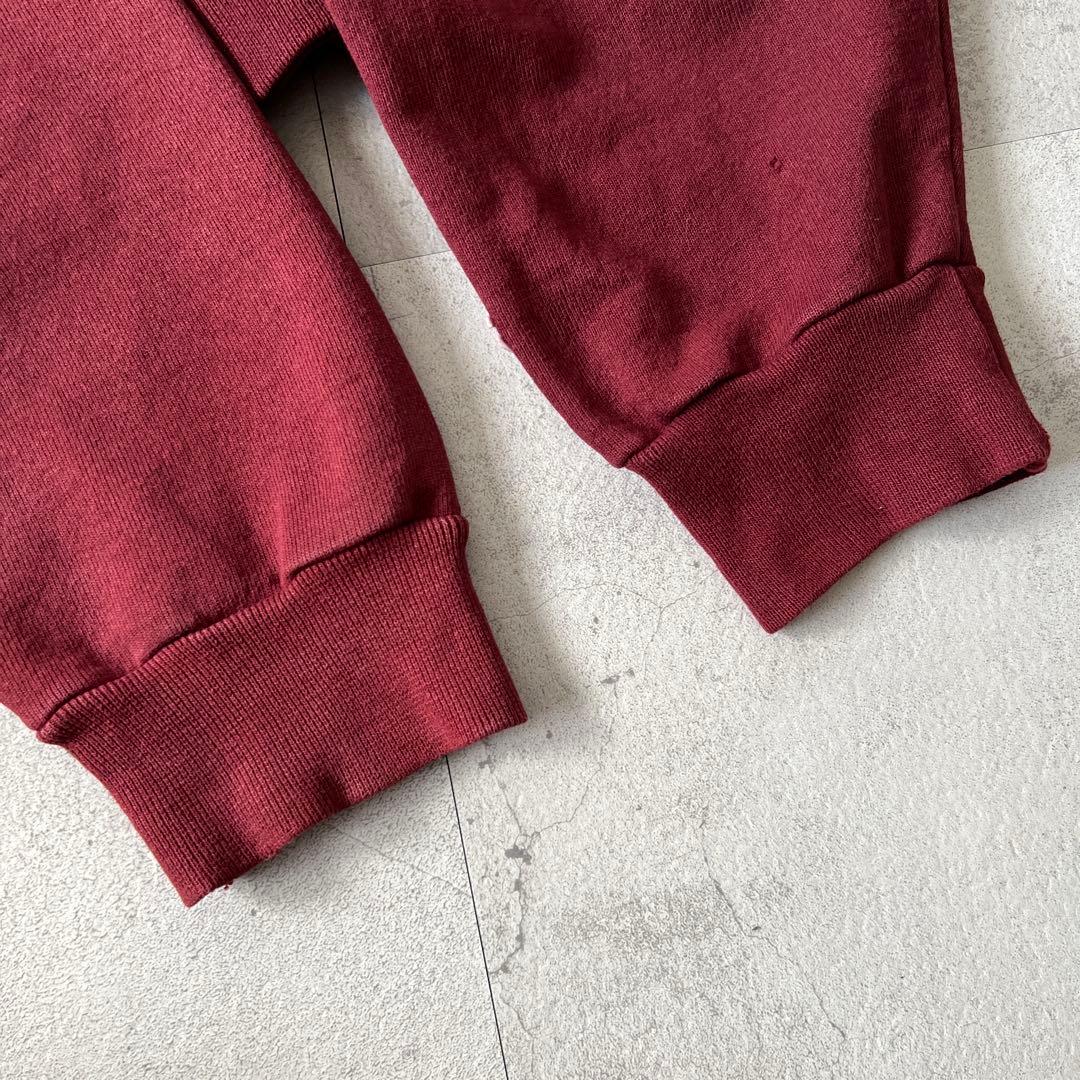 S*p様 BoroSweat　鬼フェード　ボロ スウェット　褪色 臙脂色　　ヘビ