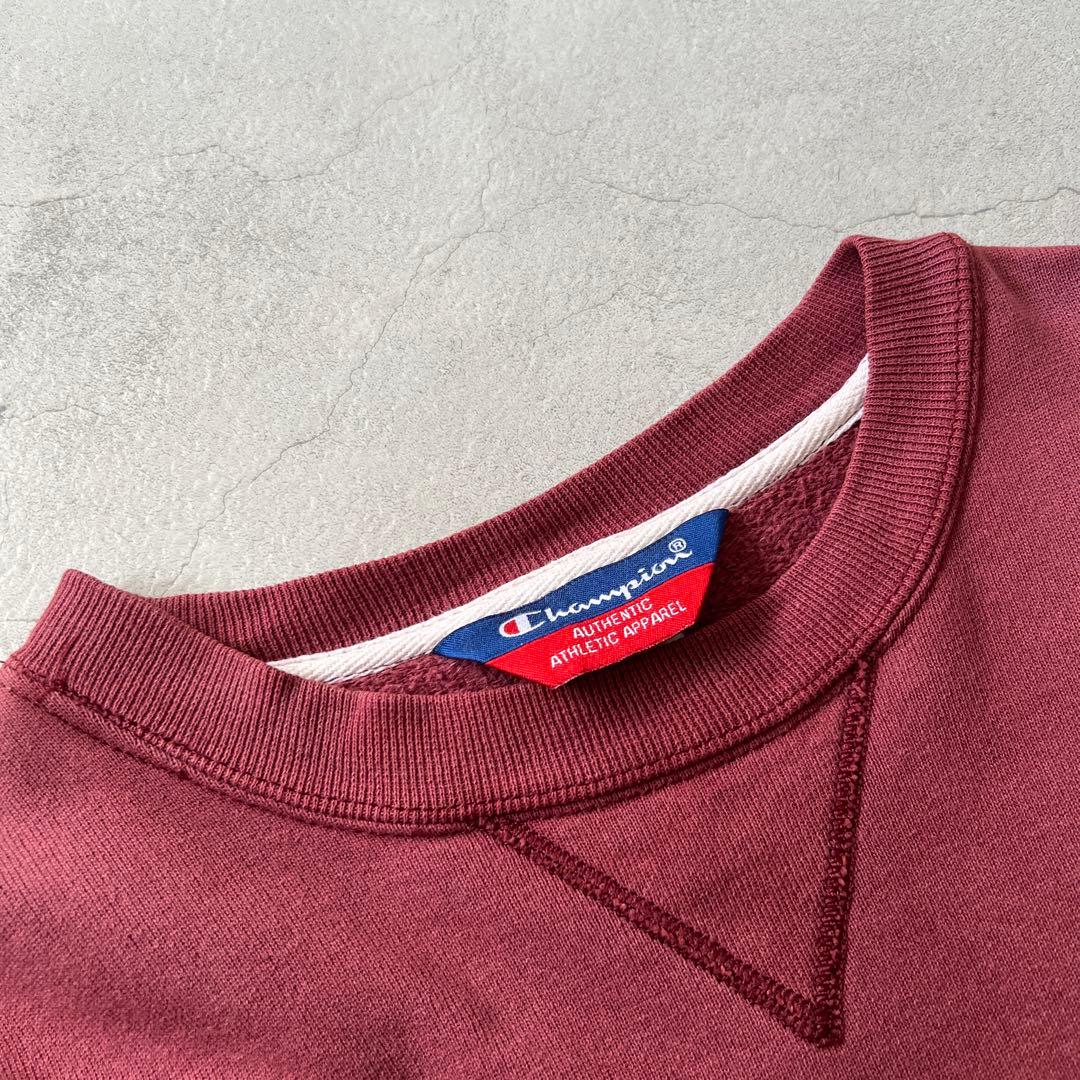 S*p様 BoroSweat　鬼フェード　ボロ スウェット　褪色 臙脂色　　ヘビ