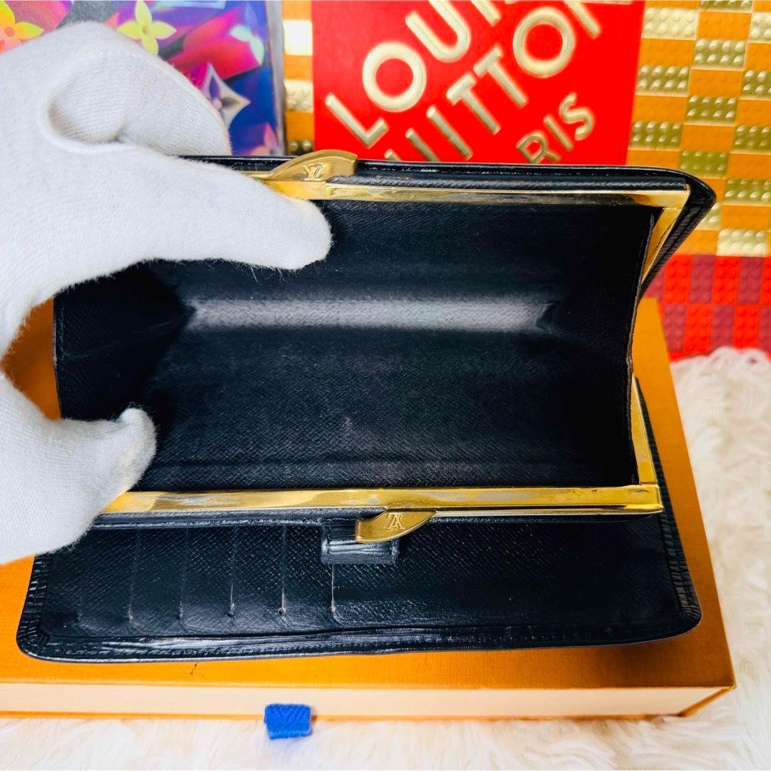 セール！ルイヴィトン コンチネンタル ヴィエノワ 長財布 がま口 エピ