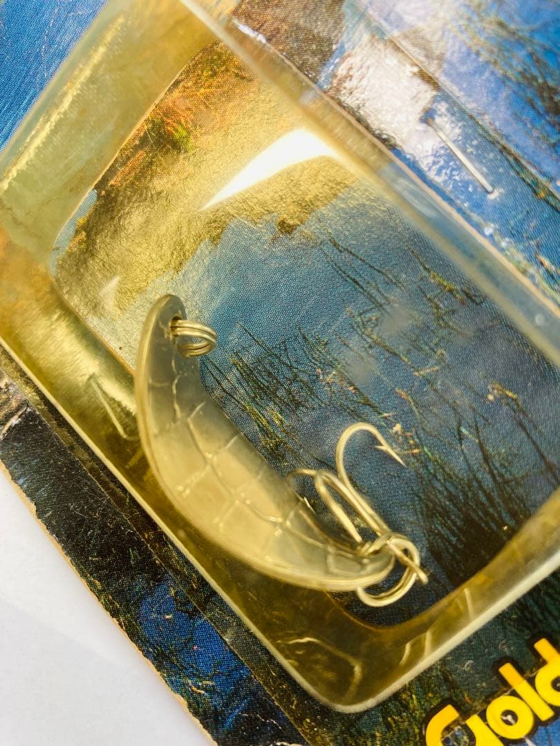 【希少】オールドアメリカンルアー スプーン Golden Eye ゴールデンアイ