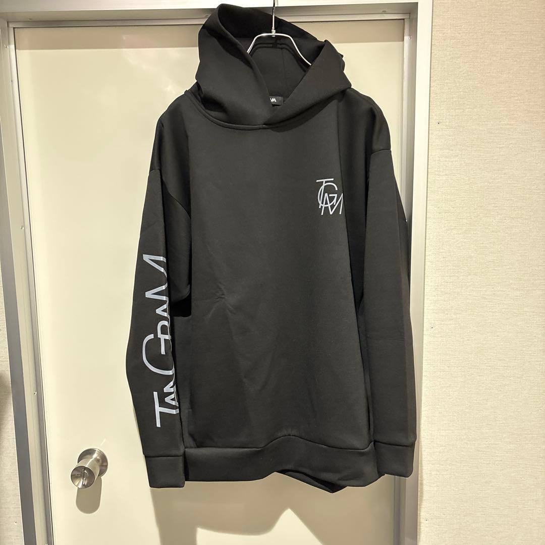 tangram タングラム ブラックダンボールパーカー XL - メルカリ