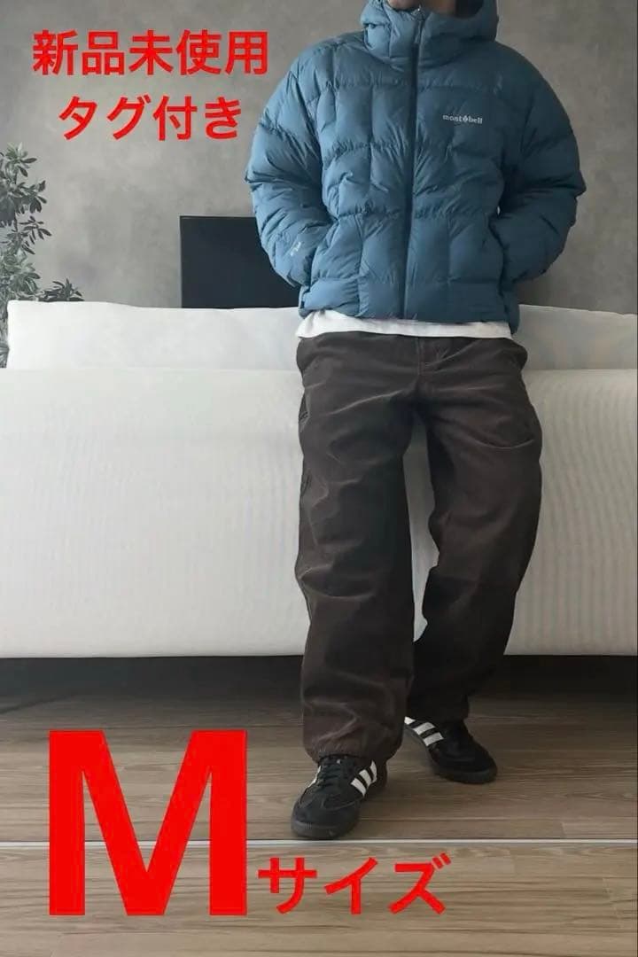 ★新品未使用★mont-bellネージュダウンパーカ Mサイズ　ブルー