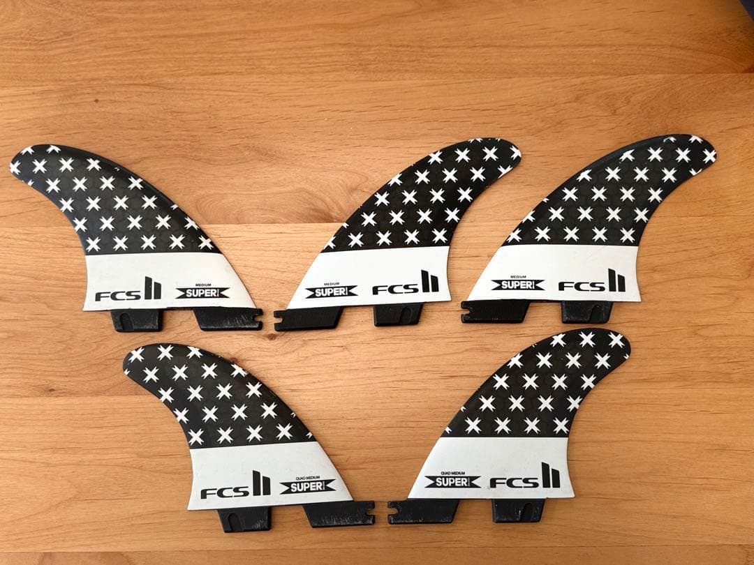 FCS II Super 5フィンQUAD