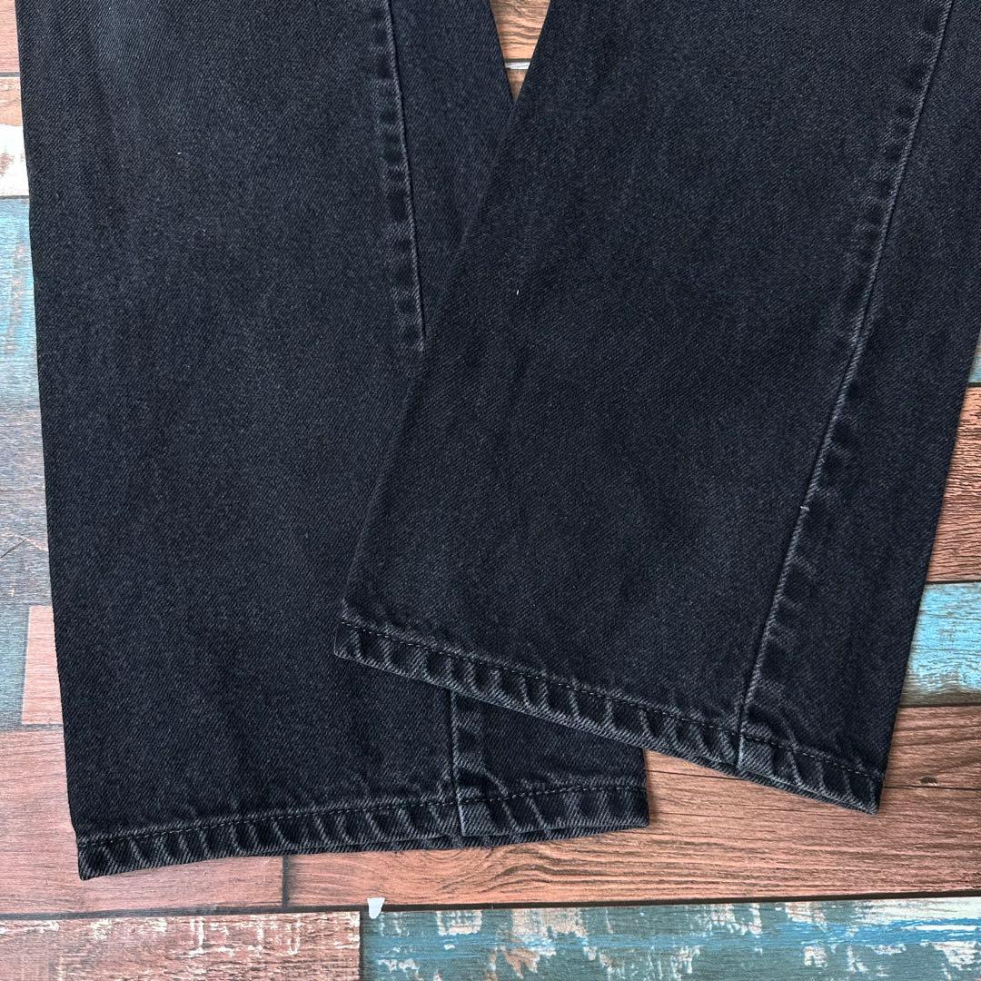 m*s様 ビンテージ 古着 リーバイス517 バギー ブラックデニム W34L3